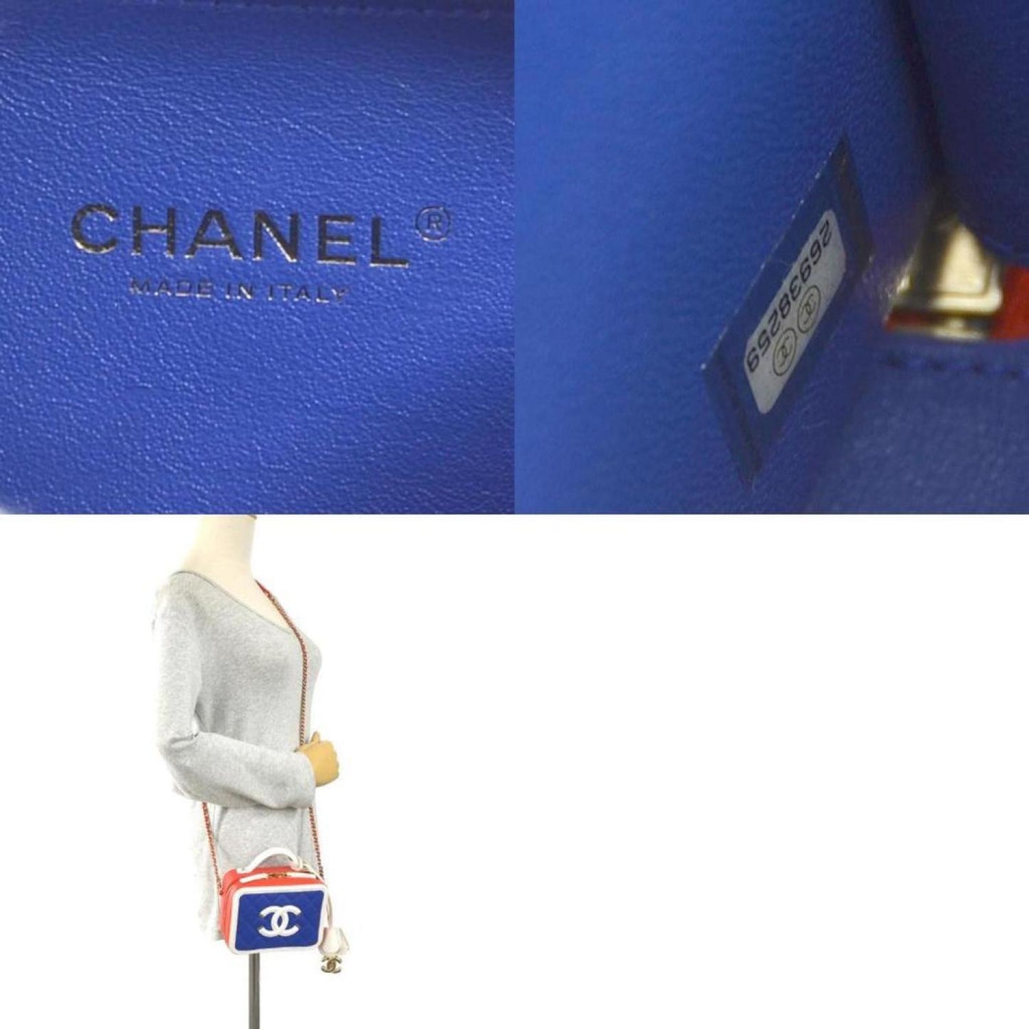 Chanel Vanity Leather Shopper Bag (Pre-Owned)