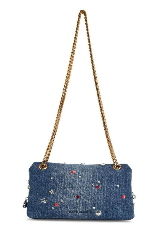 Marc Jacobs Mini The Trinket Denim Crossbody Bag