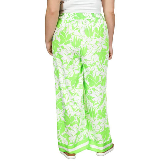 Plus Size Lush Palm Pull-On Pants