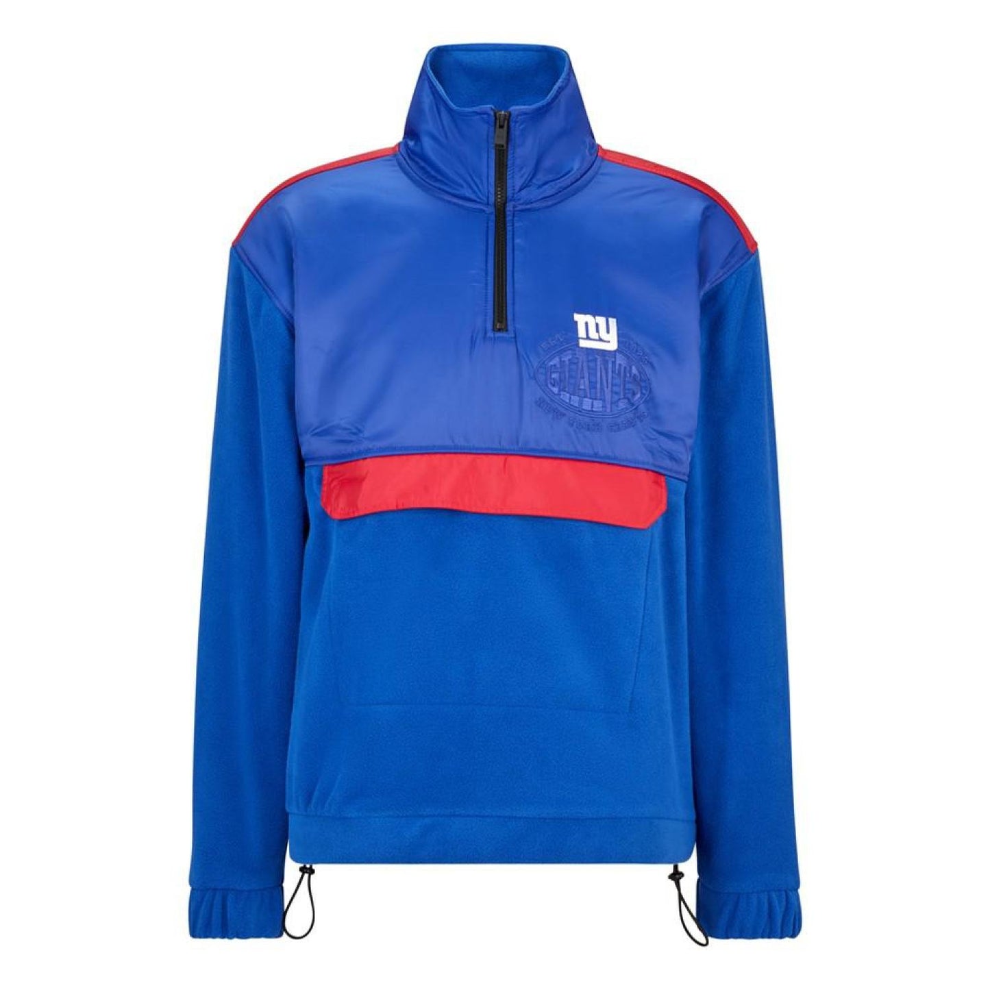 Men's BOSS x NFL New York Giants Zip-Neck Sweatshirt