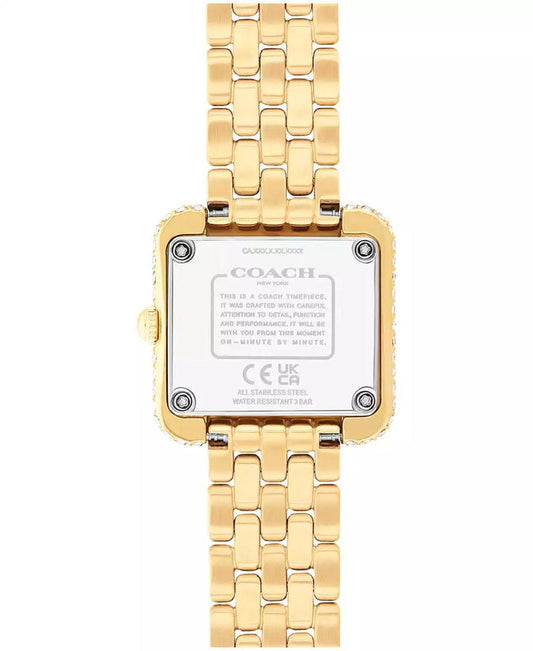 Women's Cass Gold Tone Stainless Steel Bracelet Watch 24mm