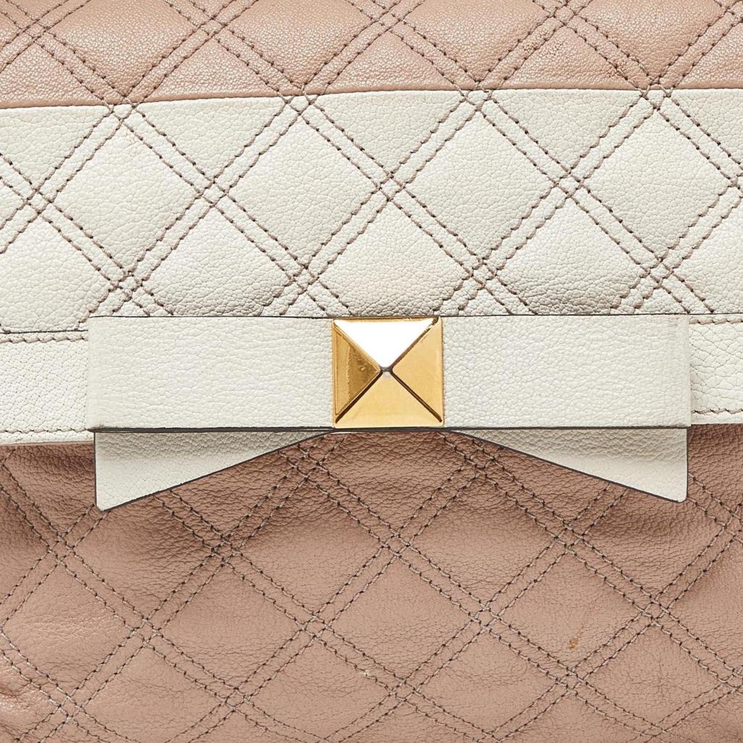 Marc Jacobs Quilted Leather Bow Shoulder Bag