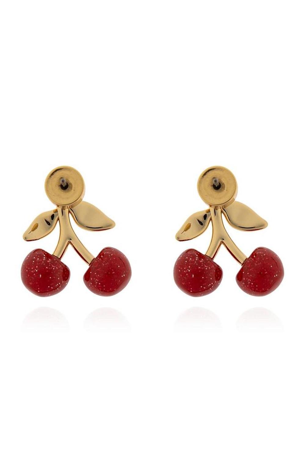 Coach Cherry Motif Earrings
