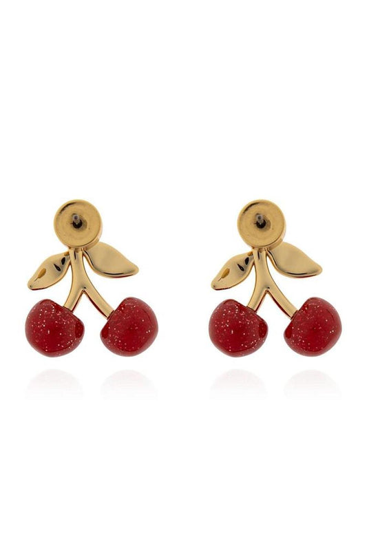 Coach Cherry Motif Earrings