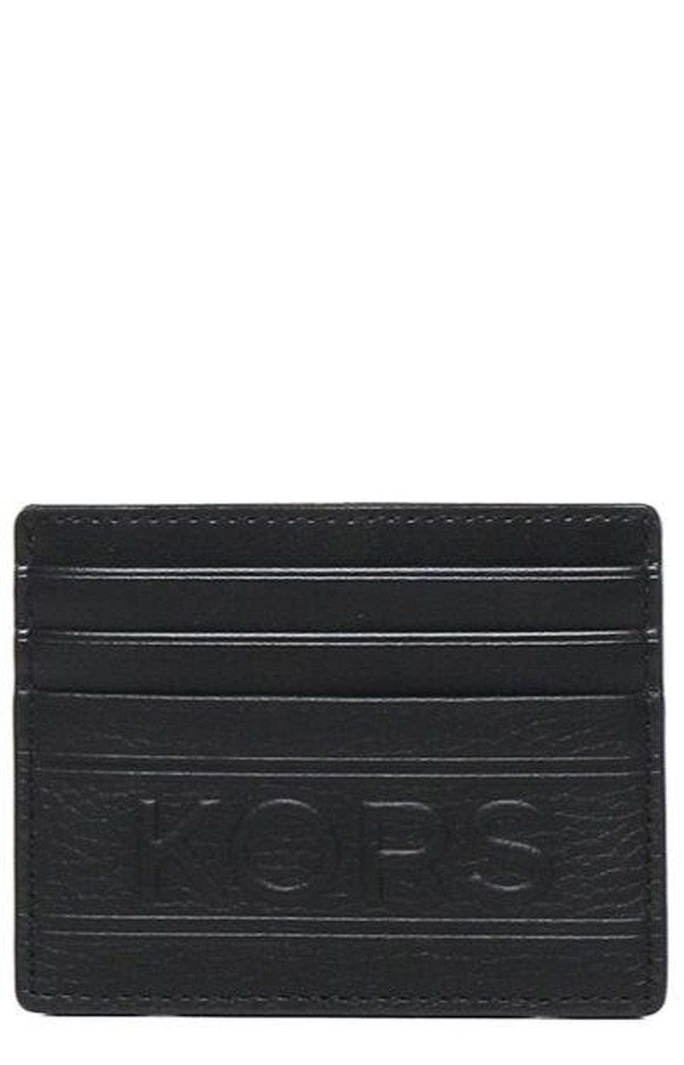 Michael Kors Hudson Embossed Tall Card Case