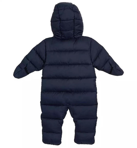 Baby Boys Logo Fleece Lined Pram Snowsuit