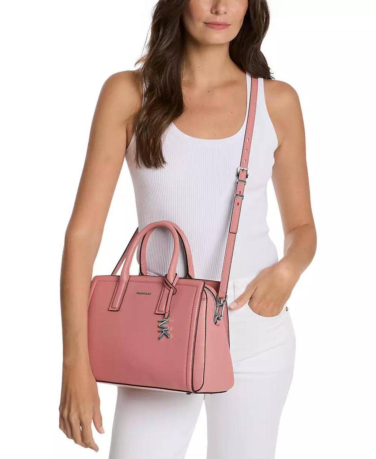 Laila Medium Leather Crossbody Satchel