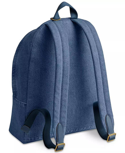 Denim Cargo Medium Backpack