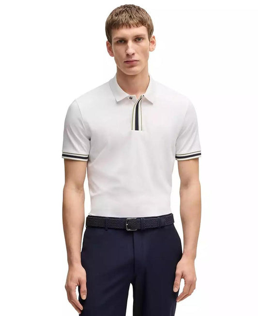 Men's Contrast Tipping Polo Shirt