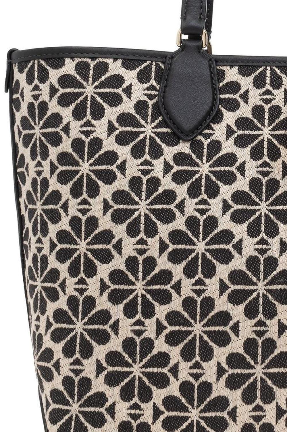 Kate Spade Spade Flower Jacquard Medium Open Tote Bag