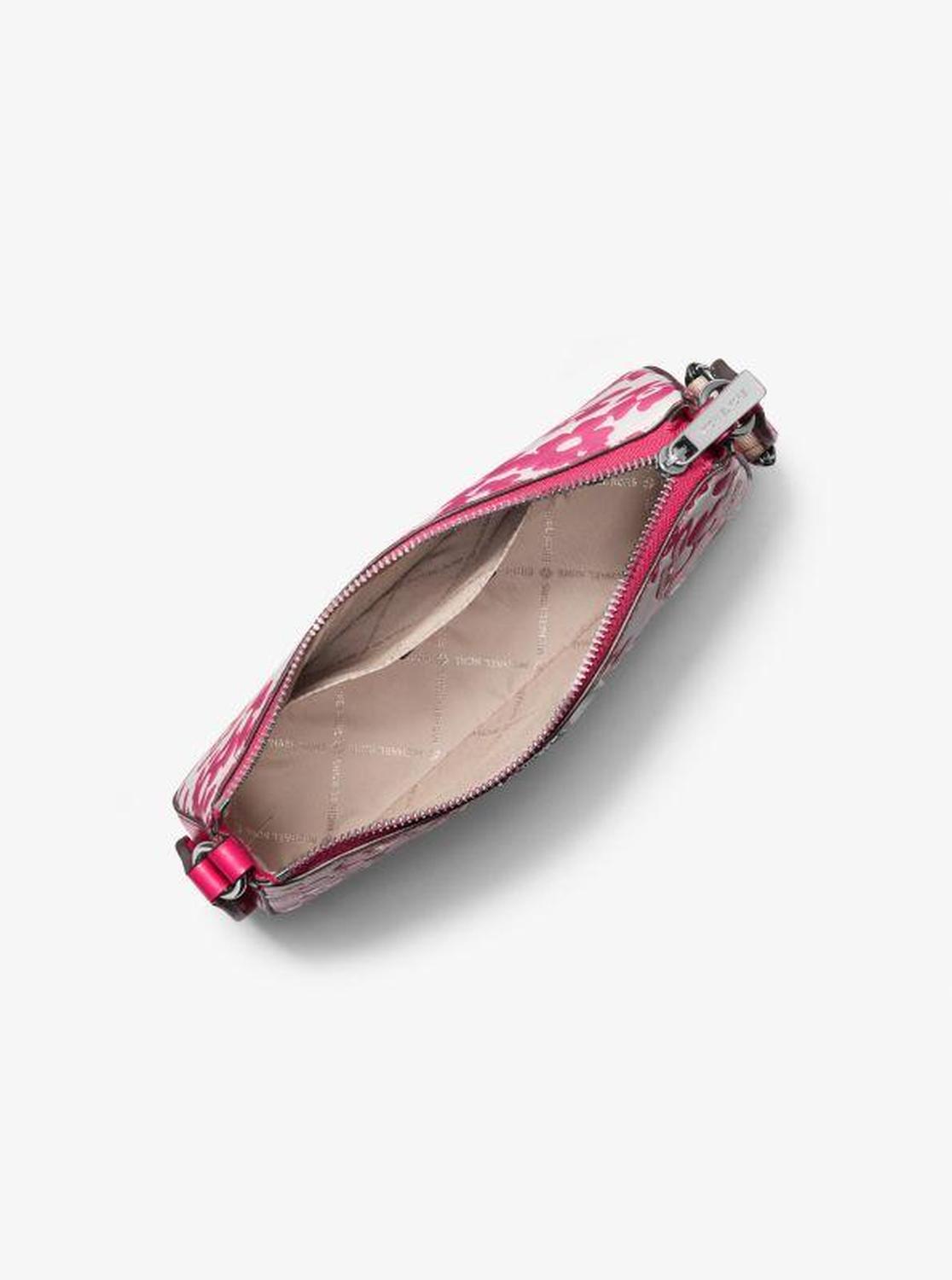 Jet Set Small Sequined Floral Print Crossbody Bag with Case for Apple Airpods Pro®