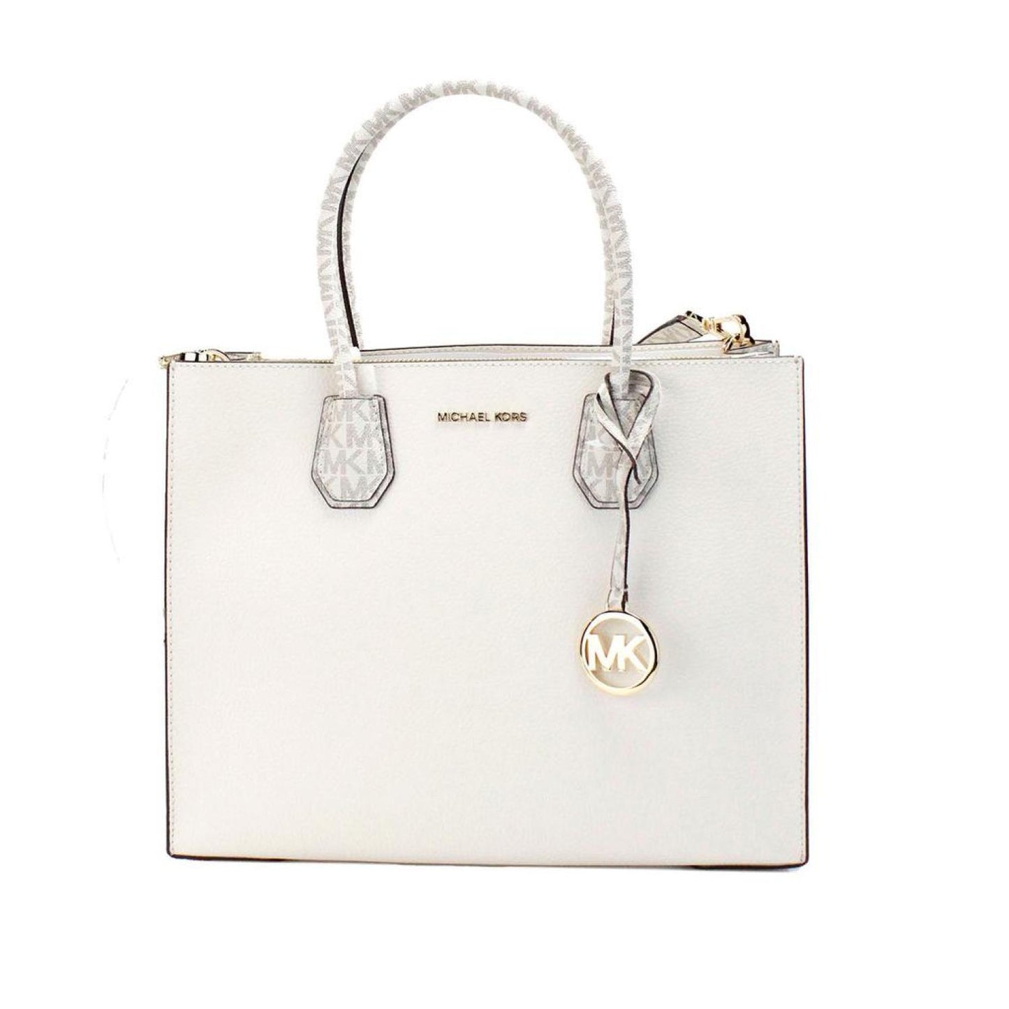 Michael Kors Mercer Large Leather PVC Satchel Women's Crossbody Women's Bag