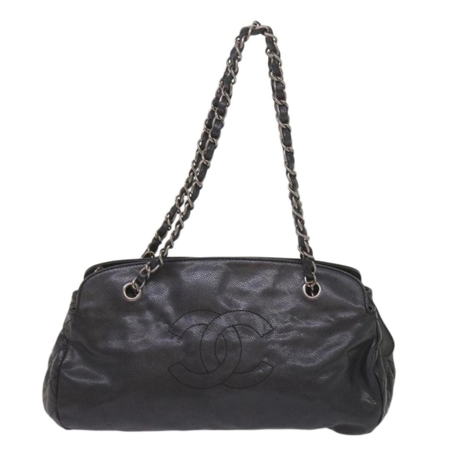Chanel Cc Leather Shoulder Bag (Pre-Owned)