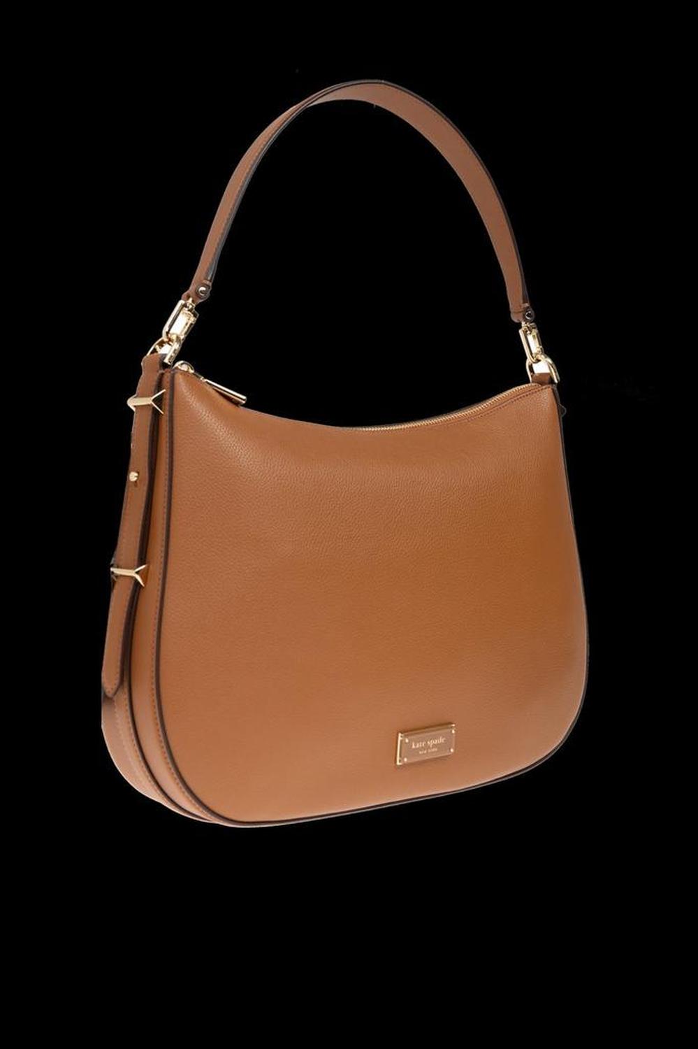 Kate Spade Logo-Plaque Top Zipped Shoulder Bag