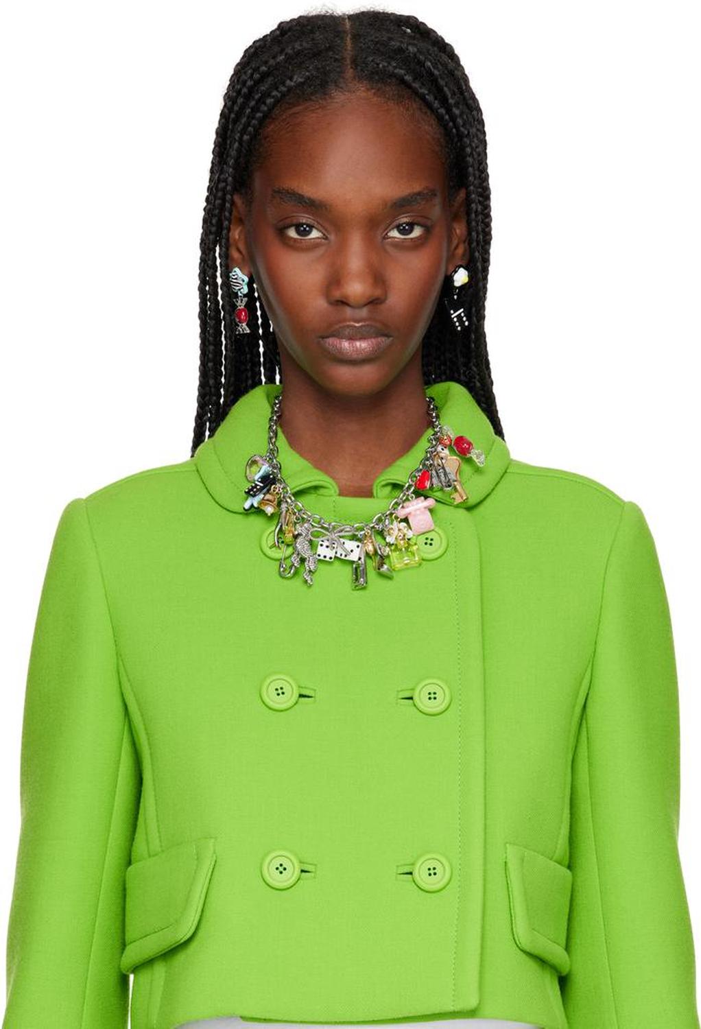 Multicolor 'The Sticker Charm' Earrings