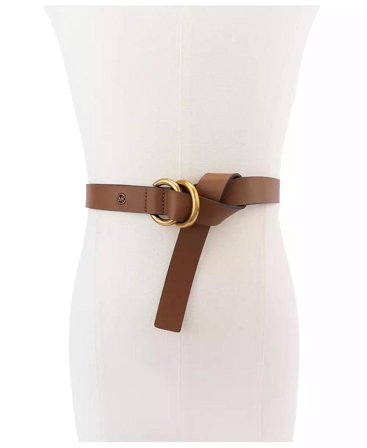 25mm Double Ring Leather Belt