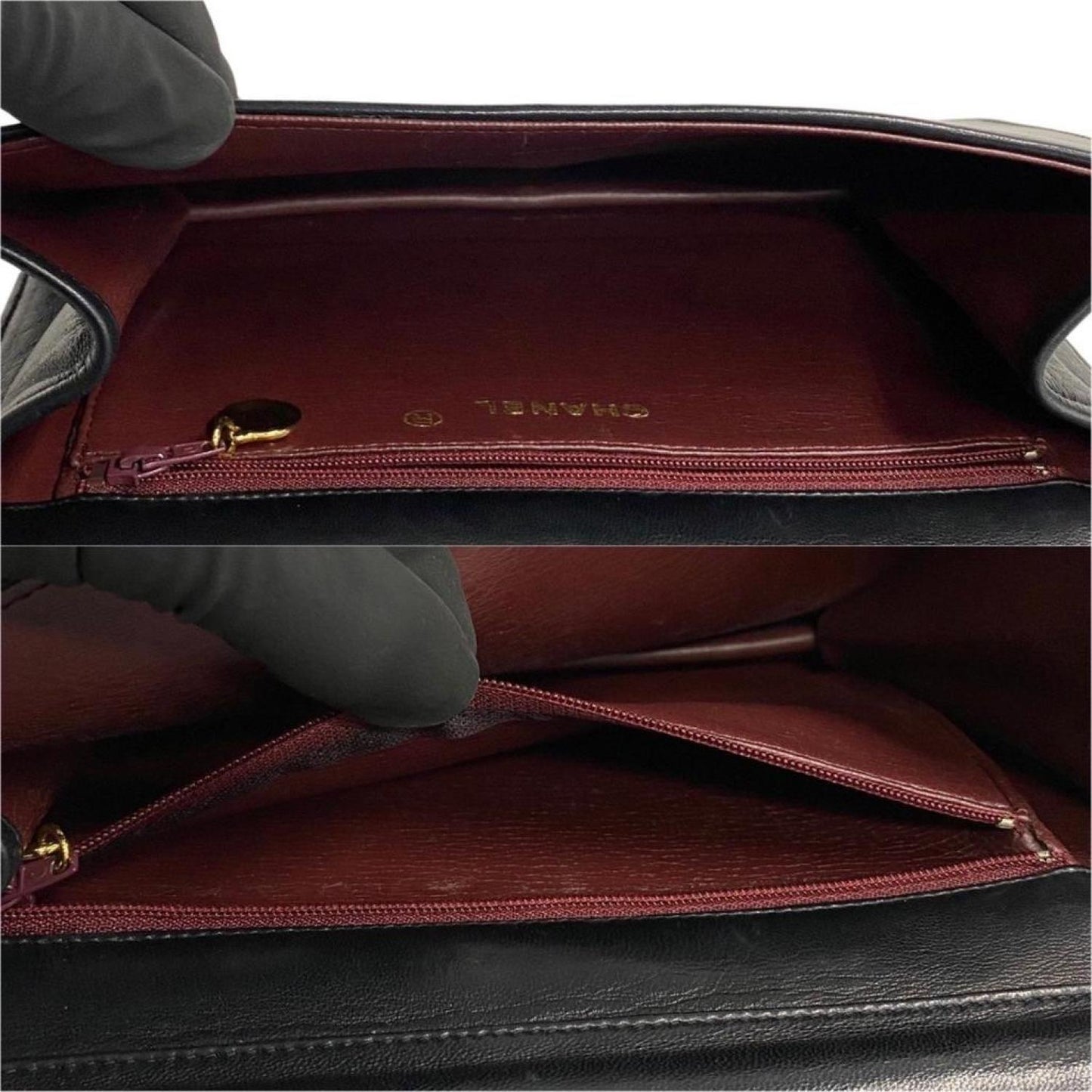 Chanel Leather Shoulder Bag (Pre-Owned)