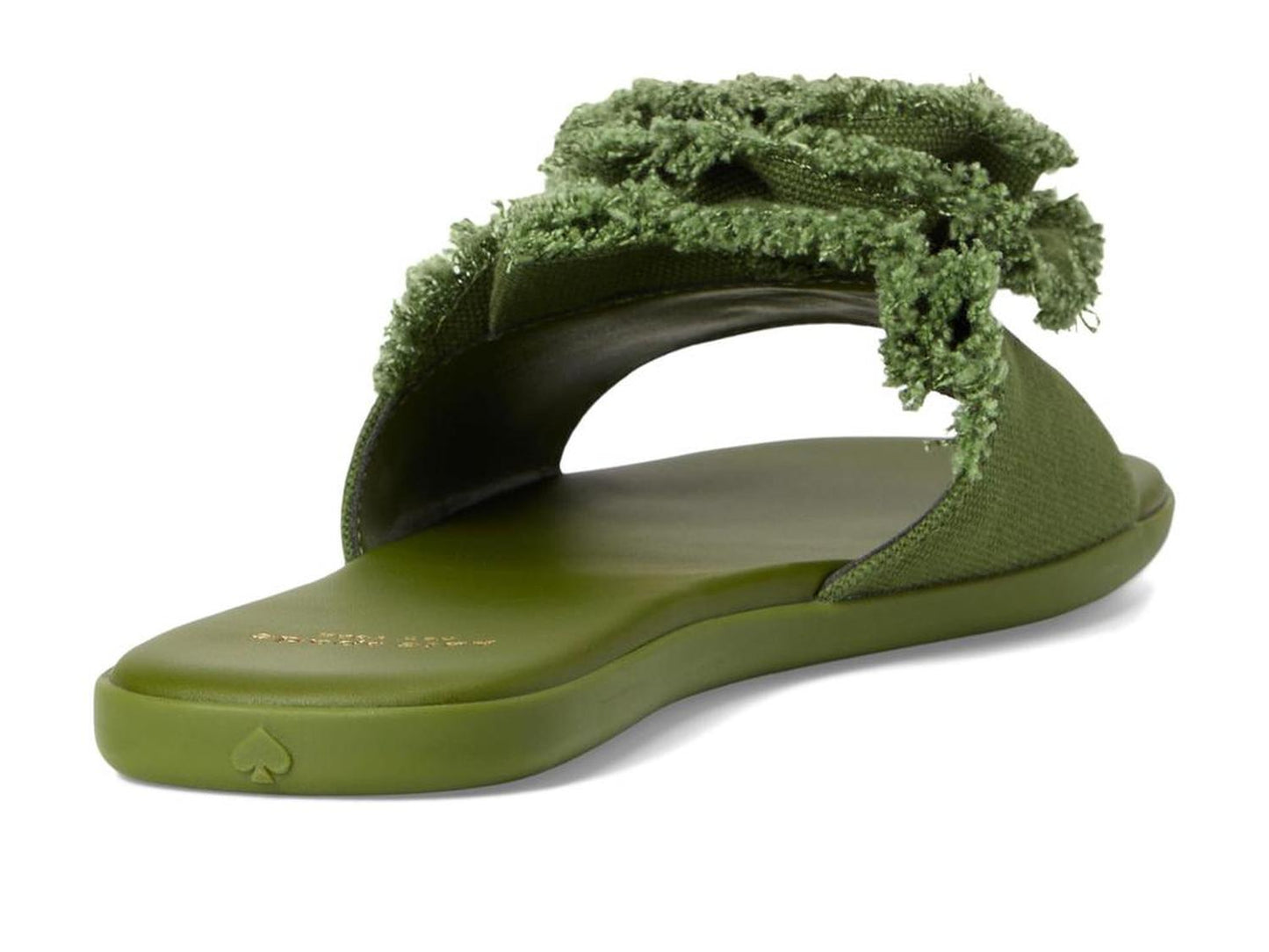 Flourish Canvas Flat Sandal
