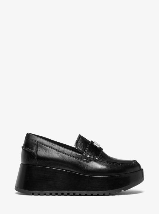Indy Leather Platform Loafer