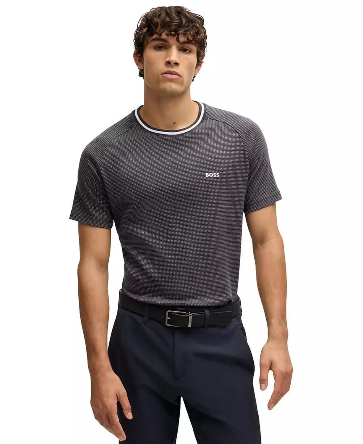 Men's Logo Detail Relaxed Fit T-Shirt