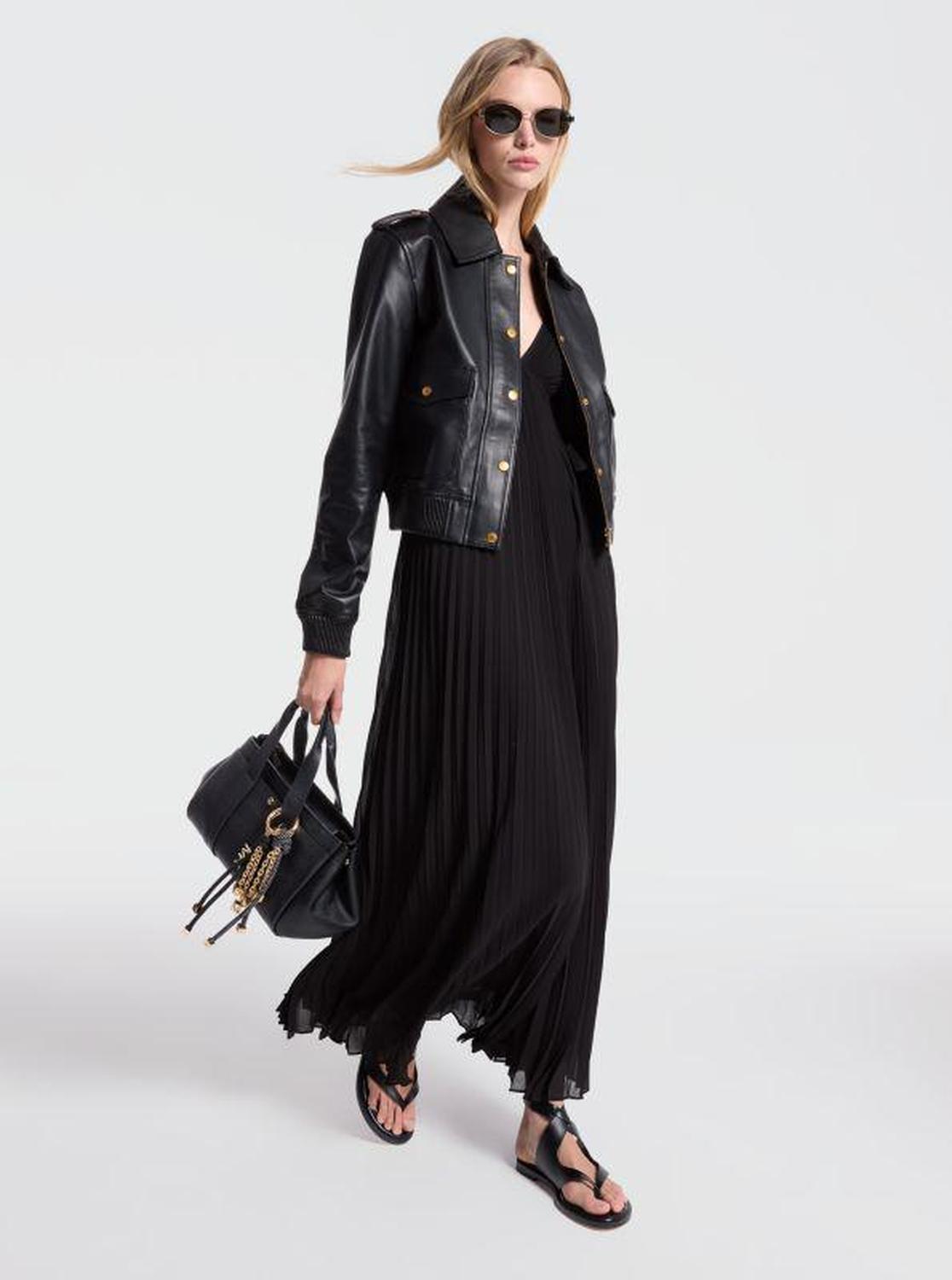 Irene Leather Wrap Sandal