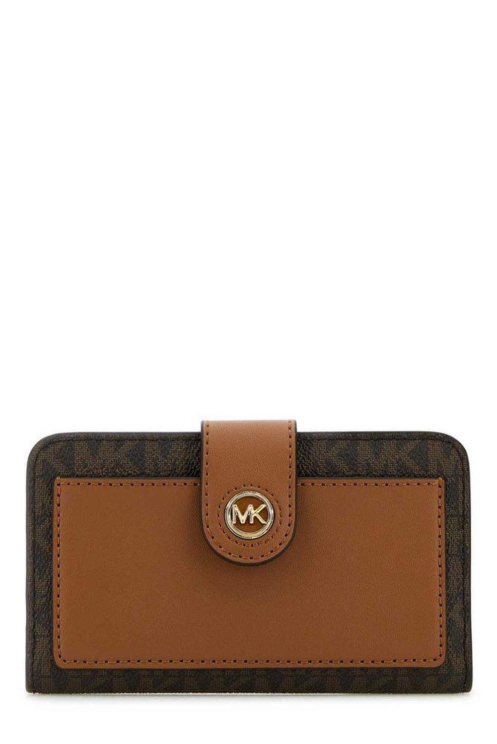 Michael Michael Kors Logo Printed Wallet