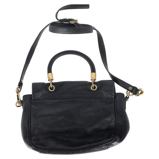 Marc by Too Hot To Handle Shoulder Bag in Black Leather