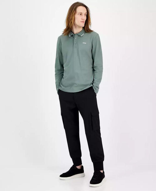 Men's Derrikos Long Sleeve Polo Shirt