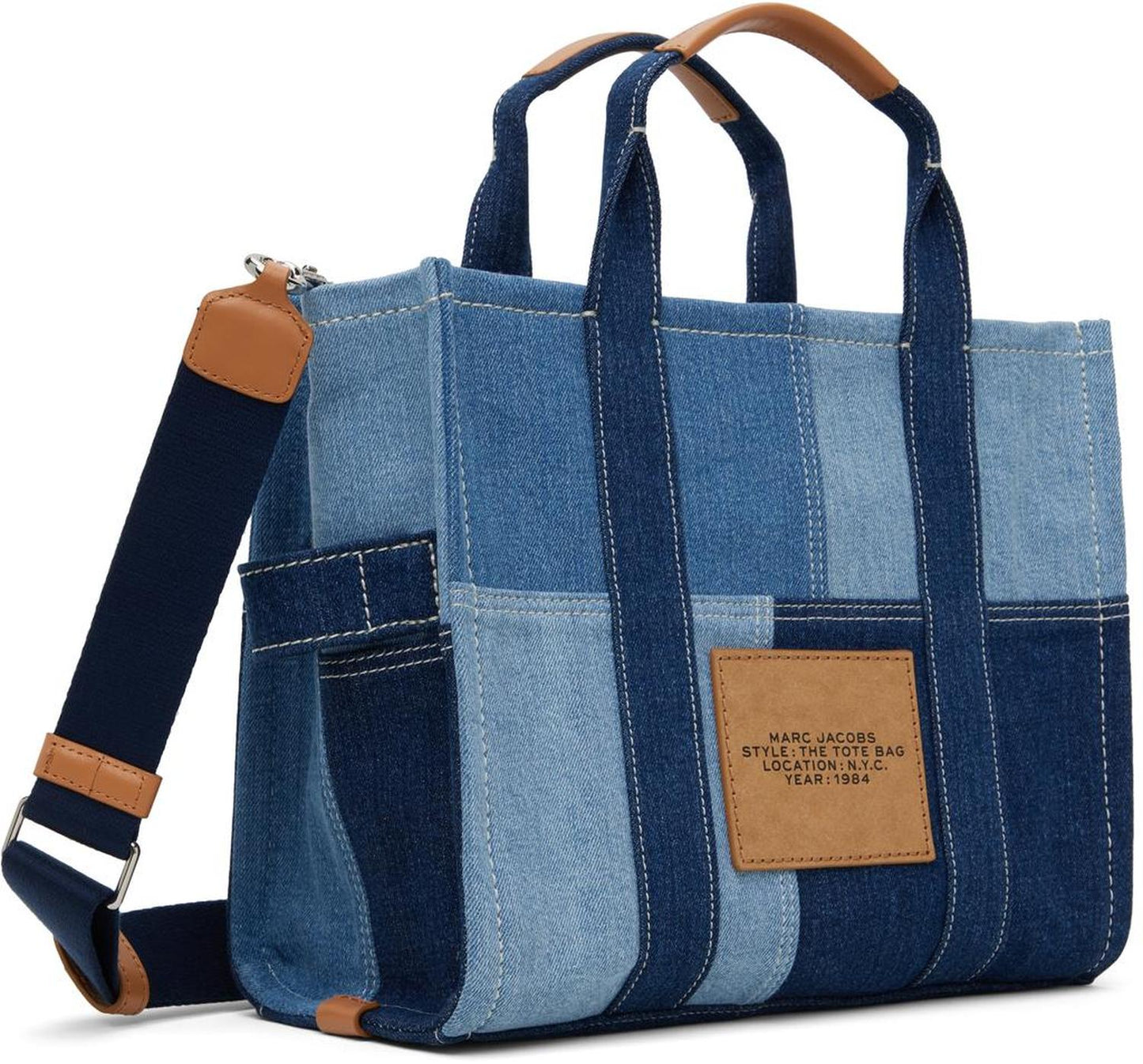 Blue 'The Denim Medium' Tote