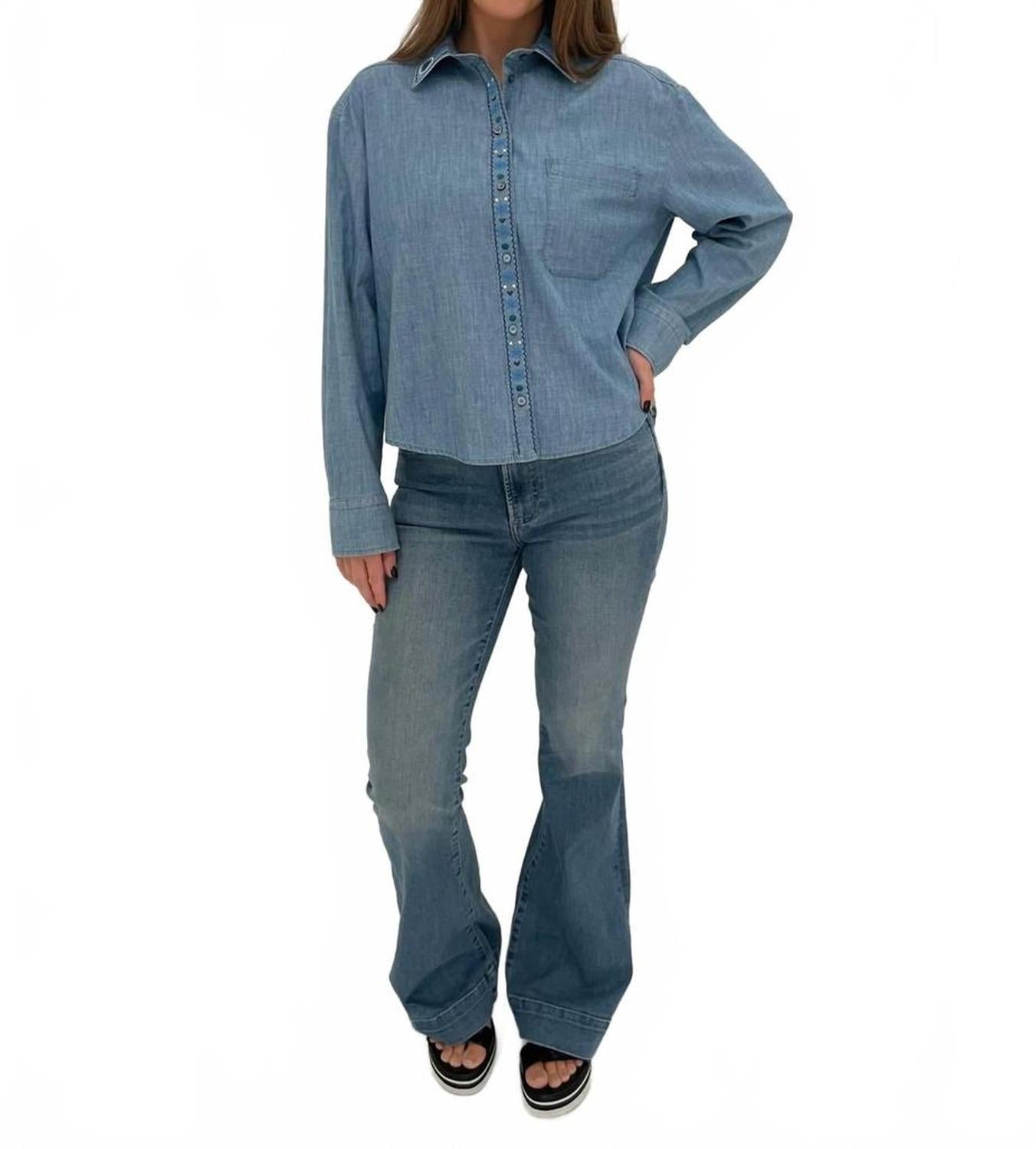Musette Shirt In Navy Light