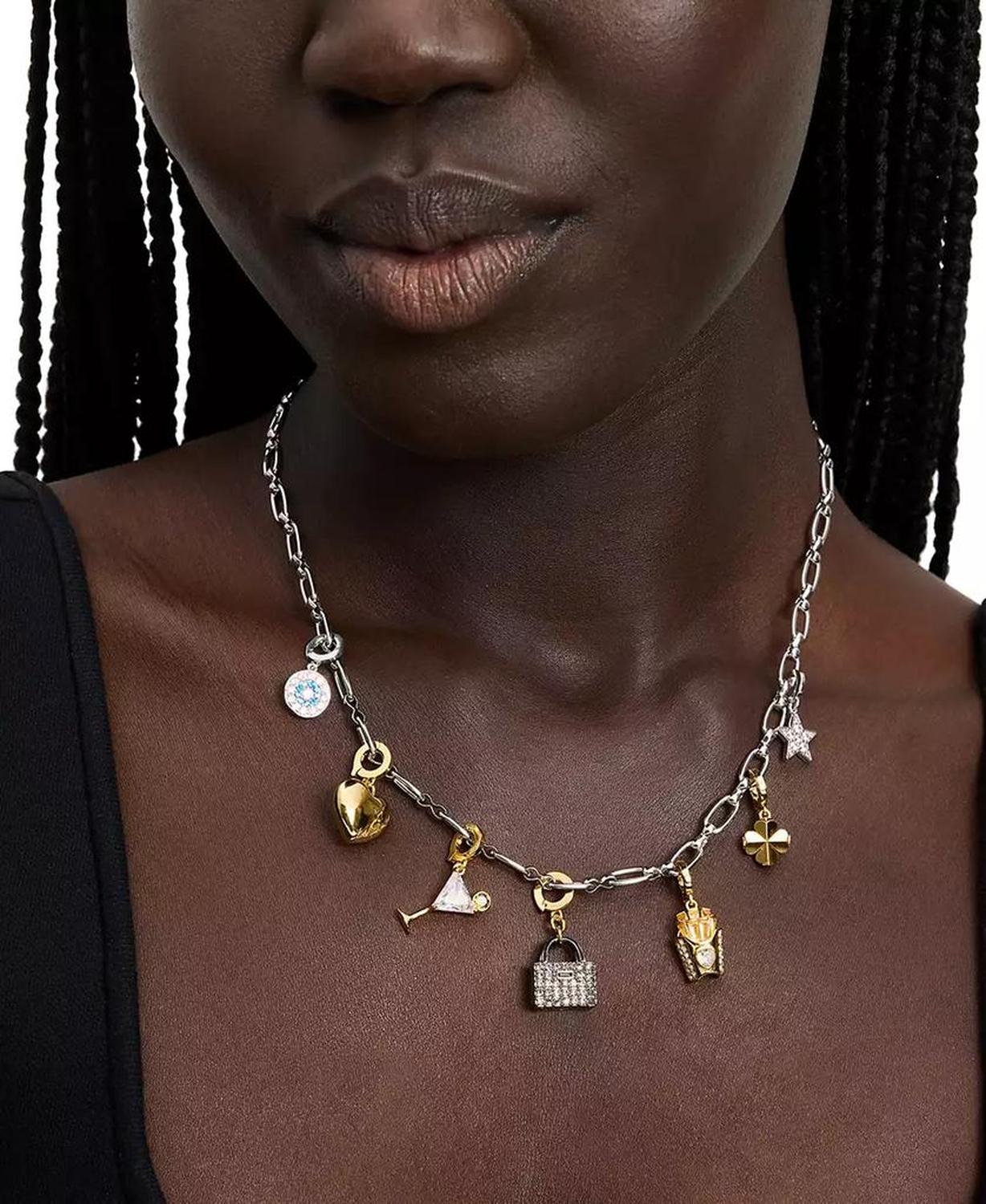 One In A Million Chain Charm Necklace, 16" + 3" extender