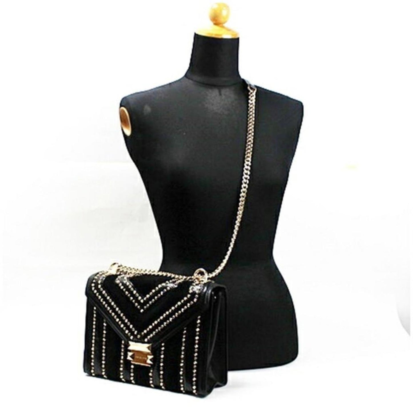 Suede Leather Shoulder Bag (Pre-Owned)