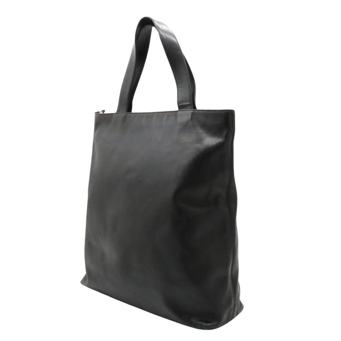 Chanel Coco Mark Leather Tote Bag (Pre-Owned)