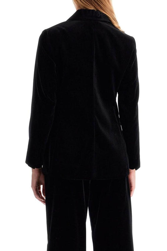 S Max Mara 'eufemia' Velvet Double-B