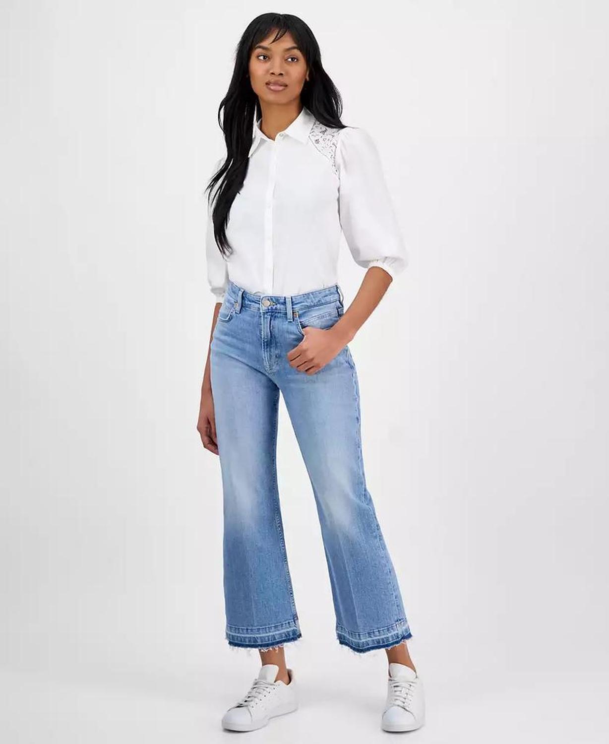Women's High-Rise Kick Flare Jeans
