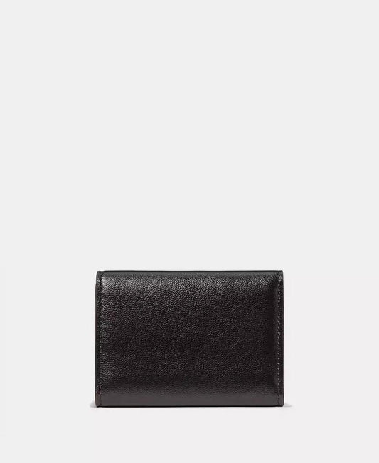 Halo Fine Grain Leather Trifold Wallet