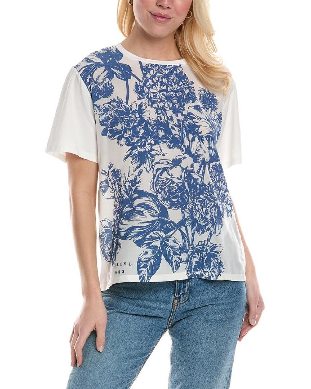 Max Mara Weekend Silk Front T-Shirt