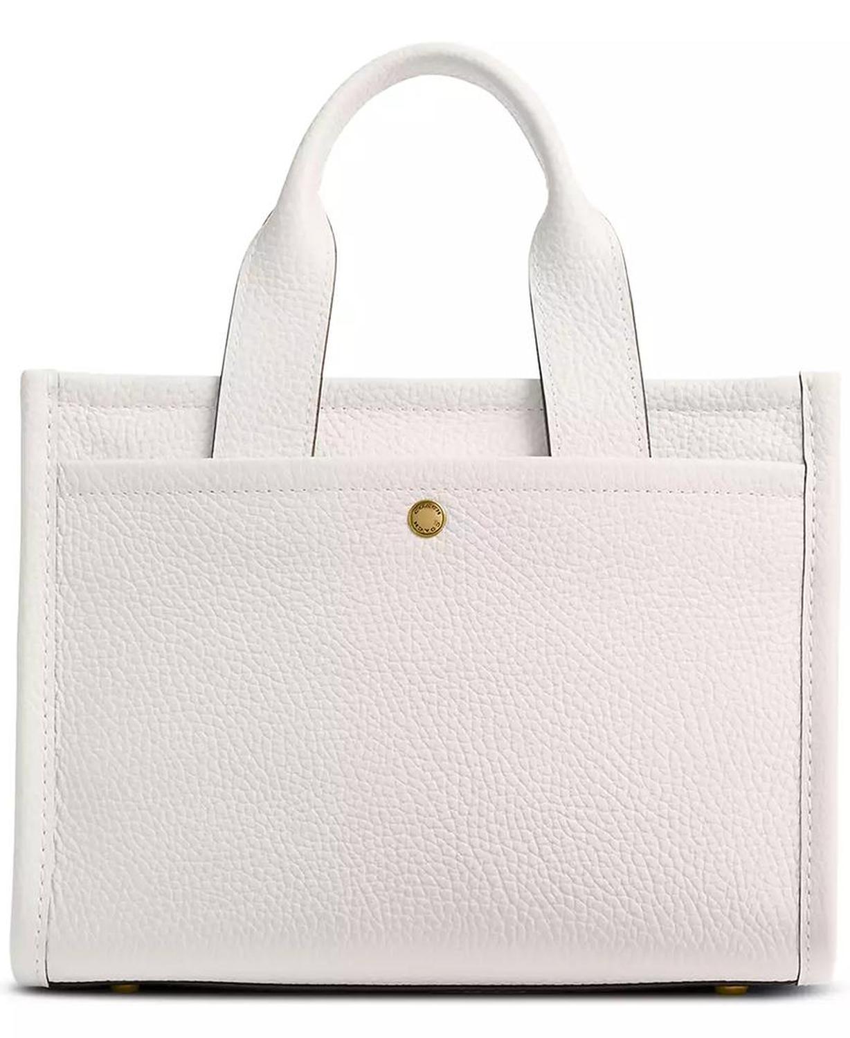 Cargo Pebbled Leather Tote Bag 26