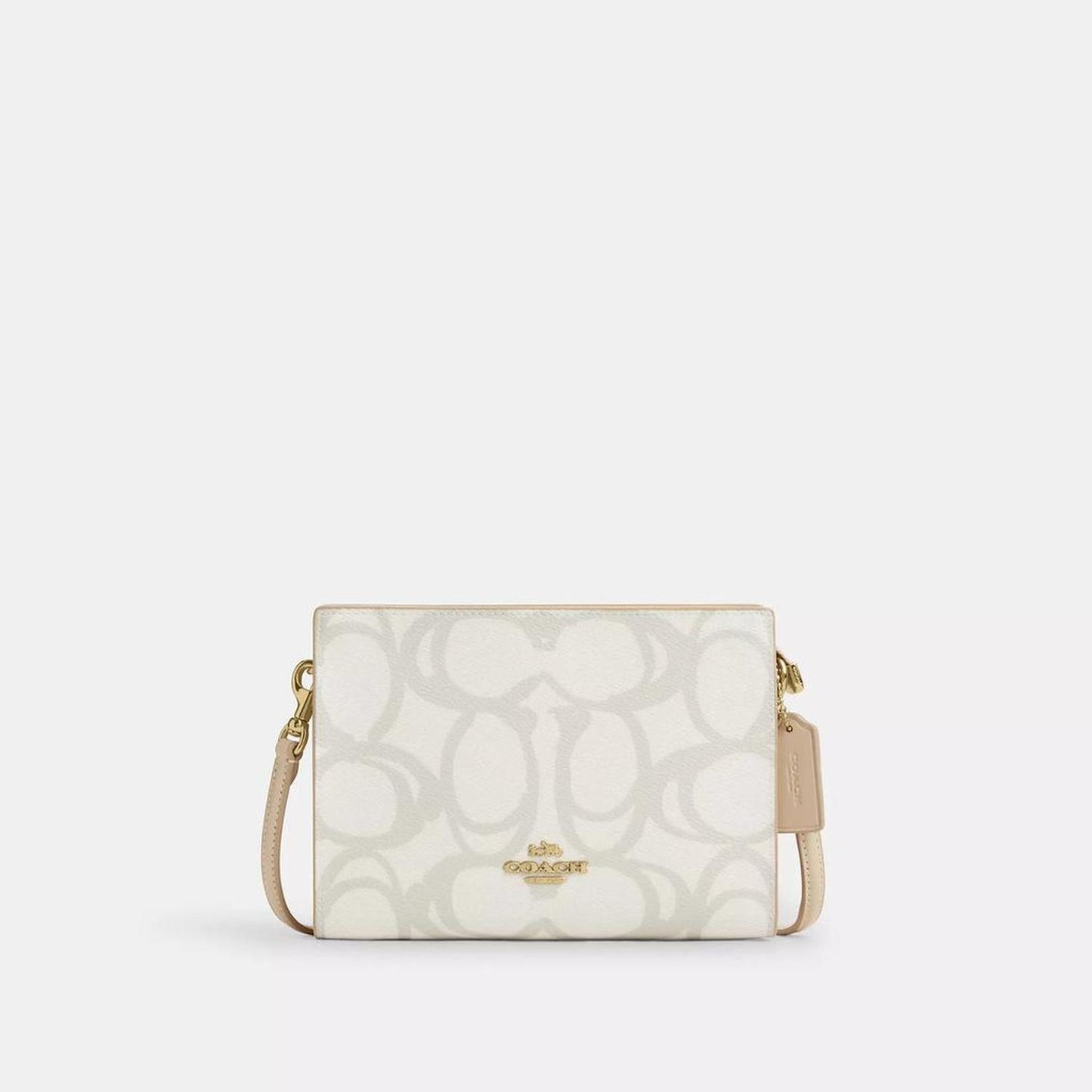 Slim Crossbody Bag In Sketch Signature Canvas