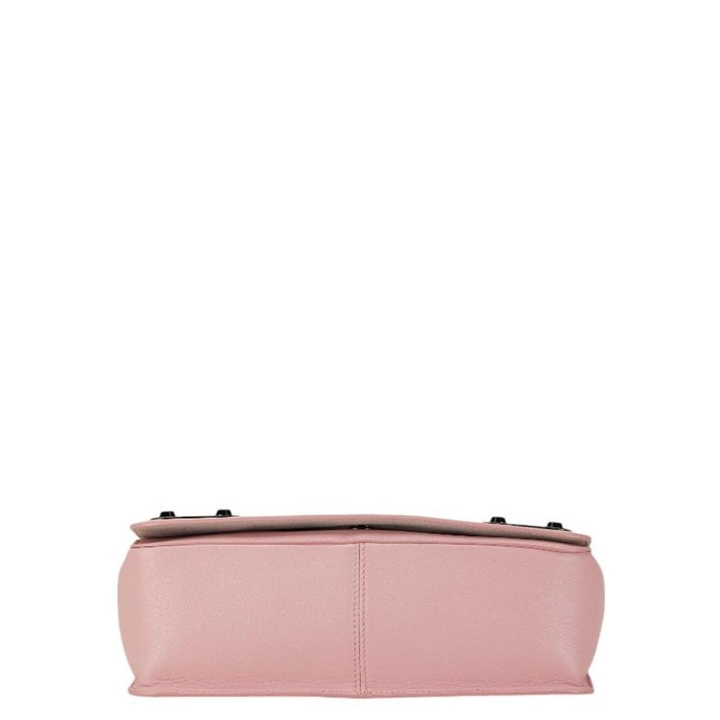 Leather Handbag Shoulder Bag (Pre-Owned)