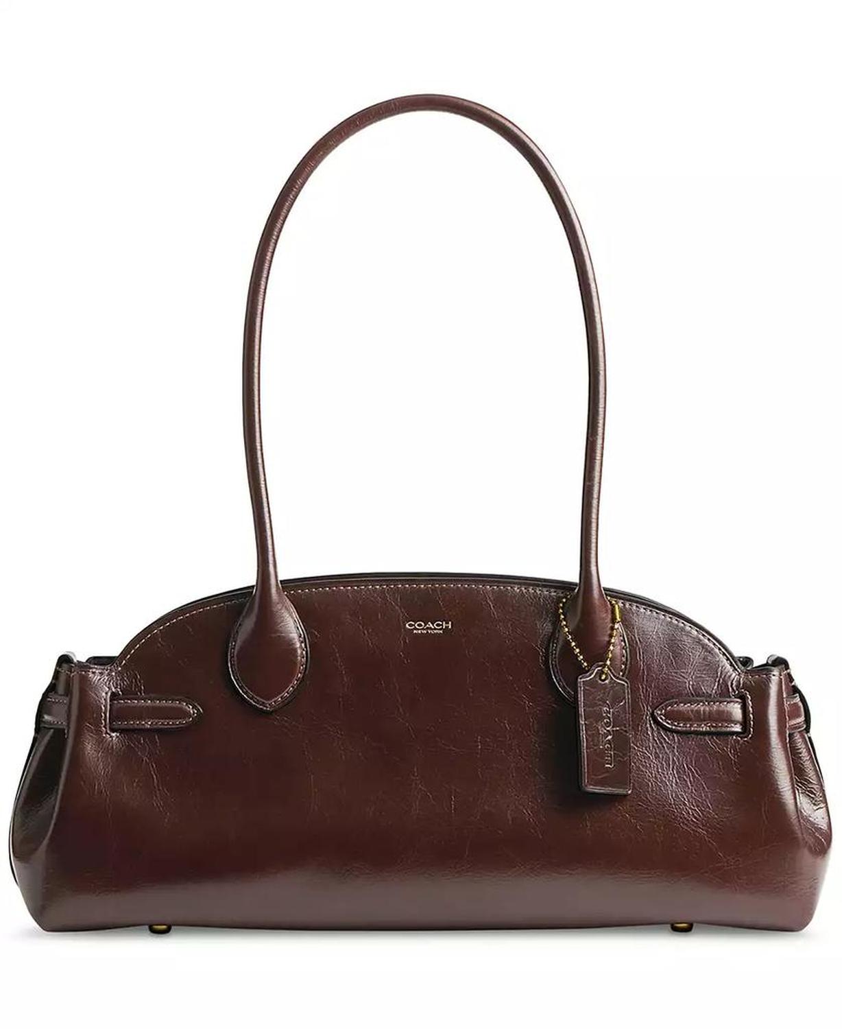 Empire Medium Leather Carryall Bag 34