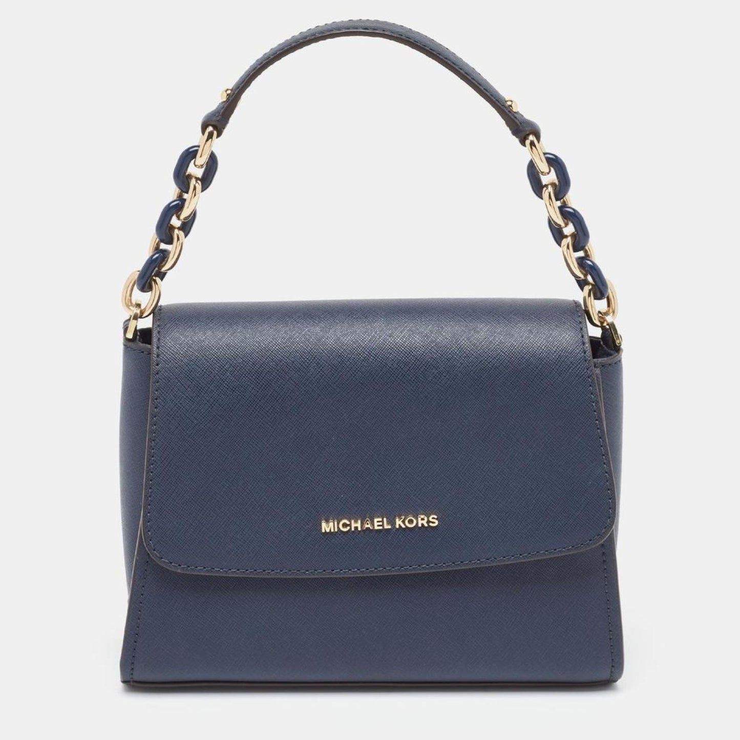 Michael Kors Leather Sofia East West Top Handle Bag