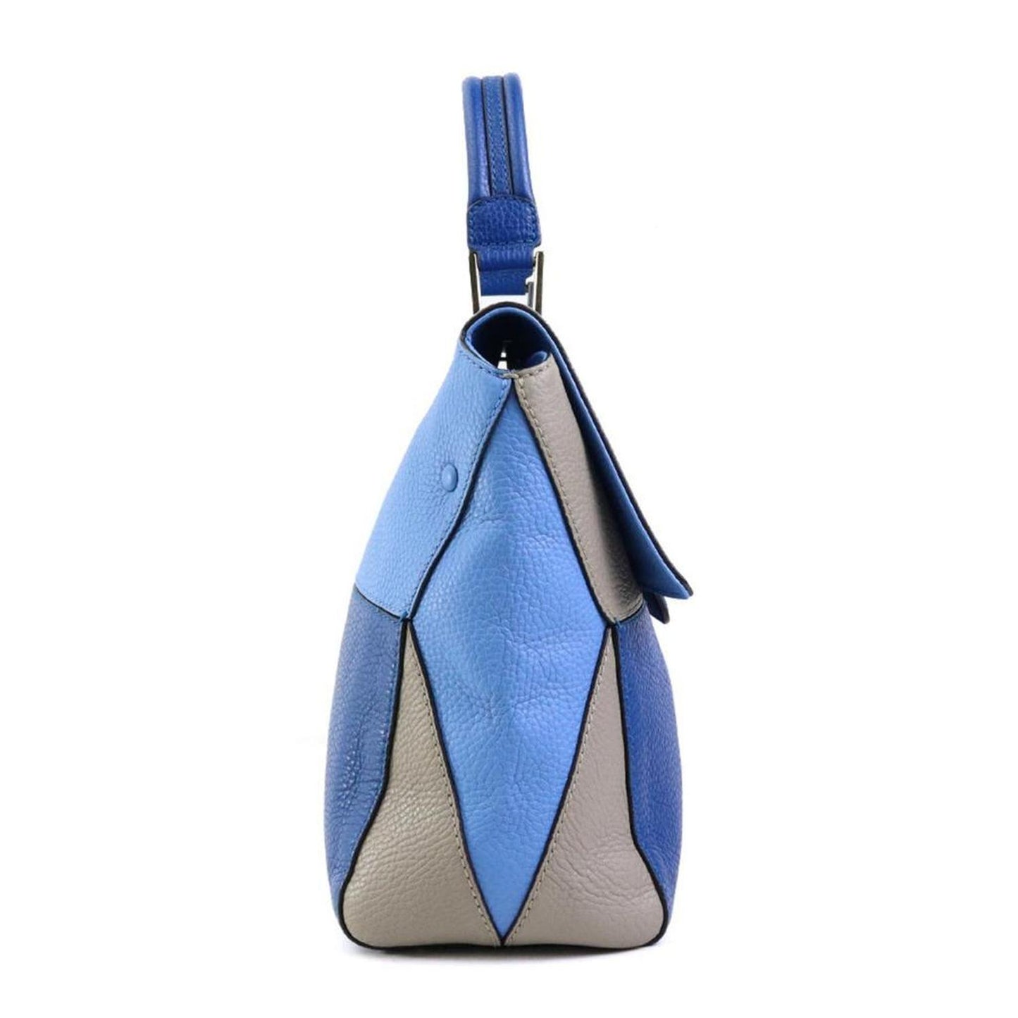 Leather Handbag Shoulder Bag (Pre-Owned)