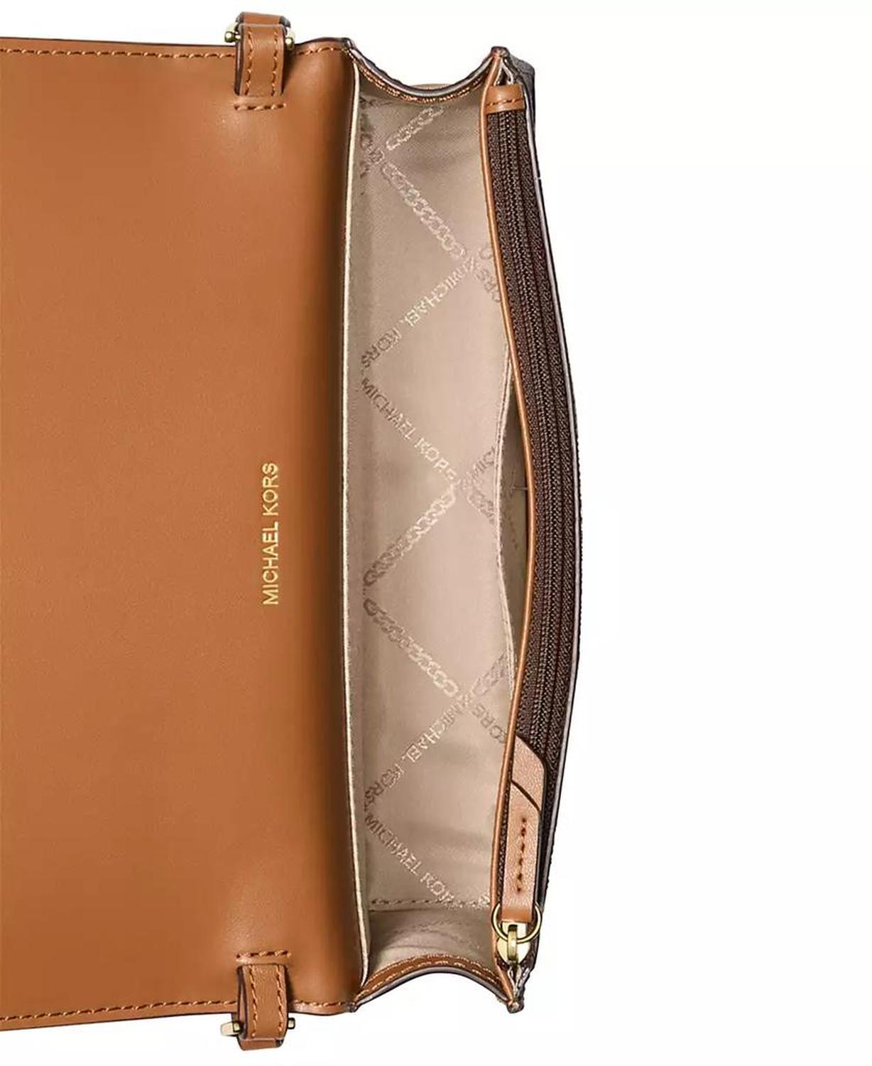 Jet Set Logo Medium Flap Crossbody
