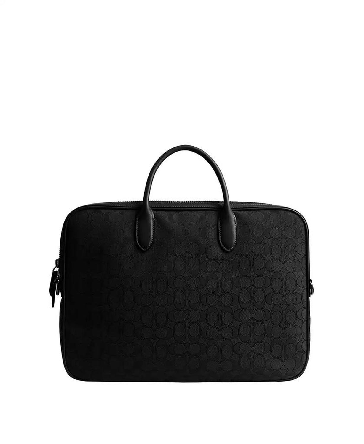 Men's Theo Work Signature Jacquard Bag