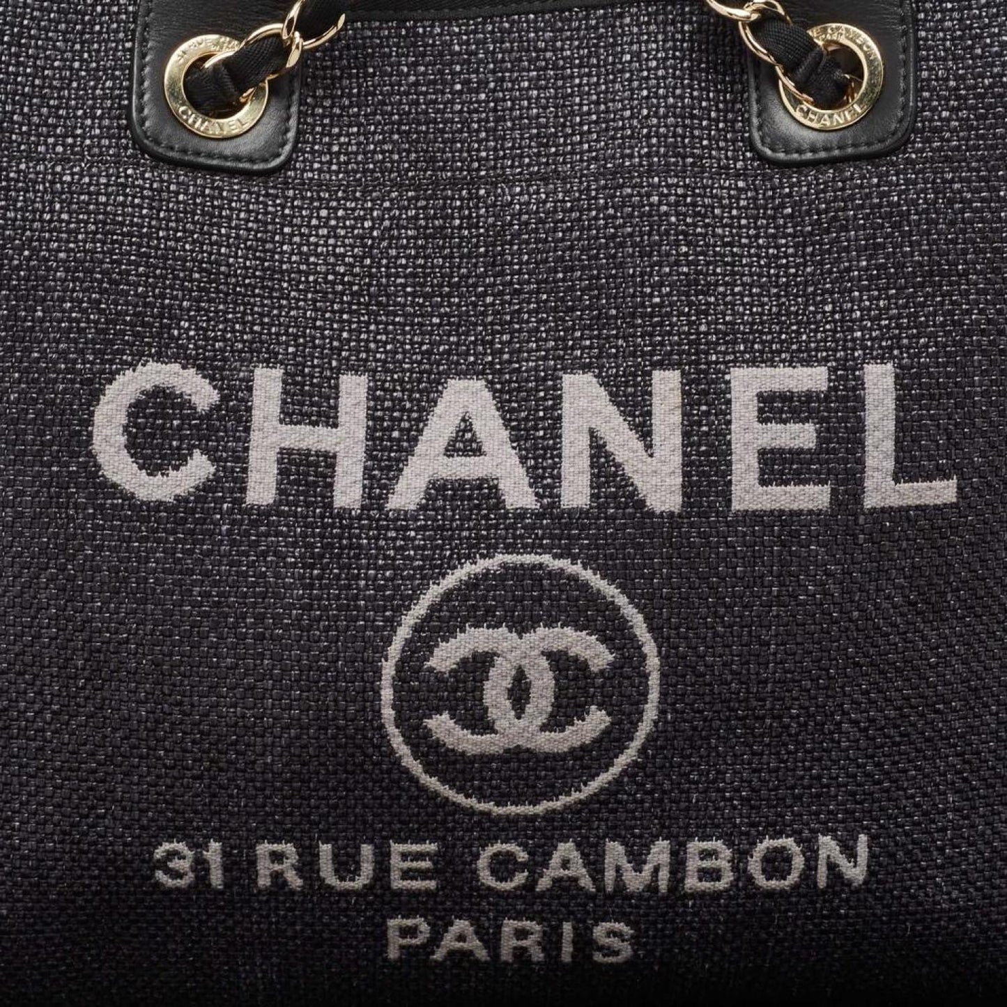 Chanel Raffia Large Deauville Tote