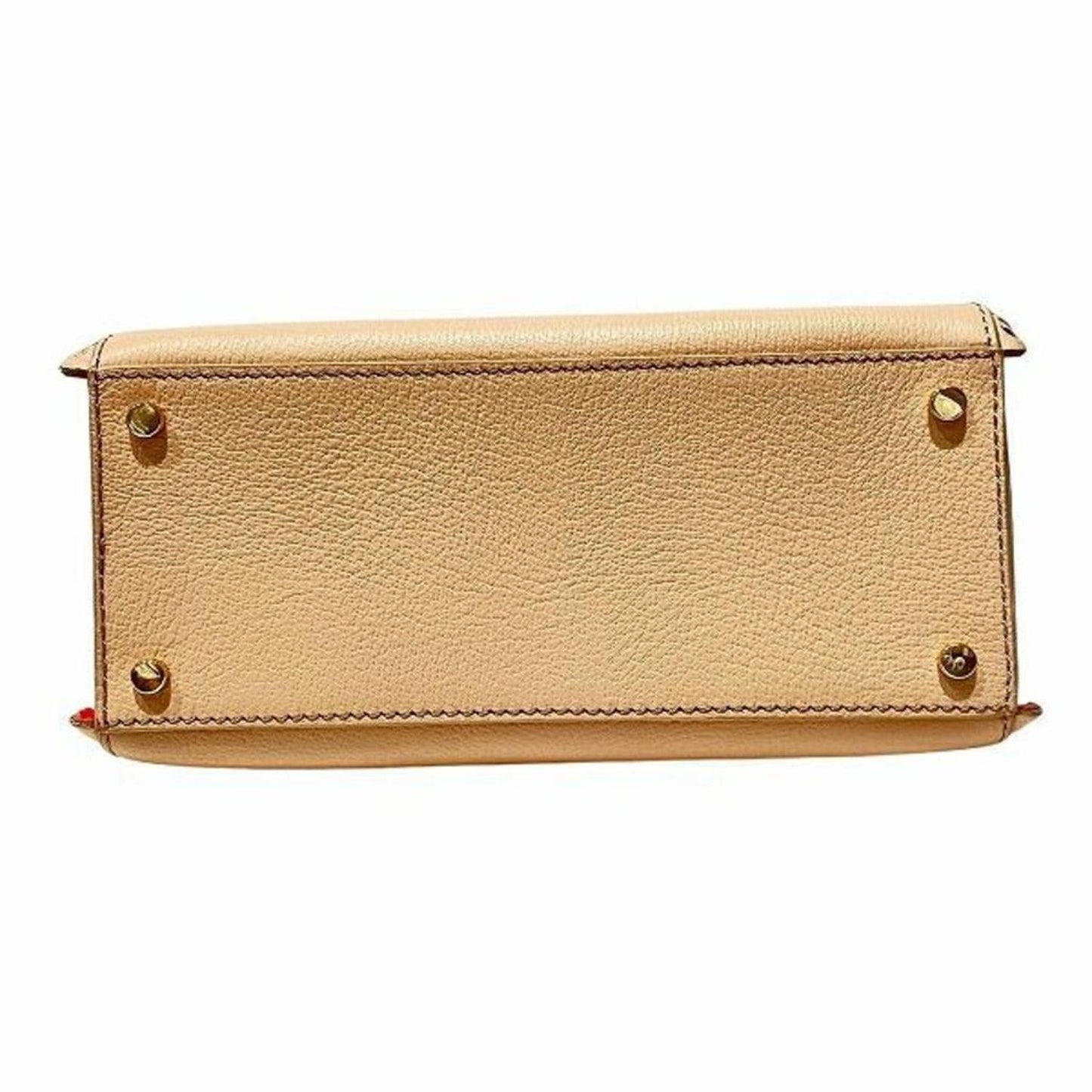 Leather Handbag Shoulder Bag (Pre-Owned)