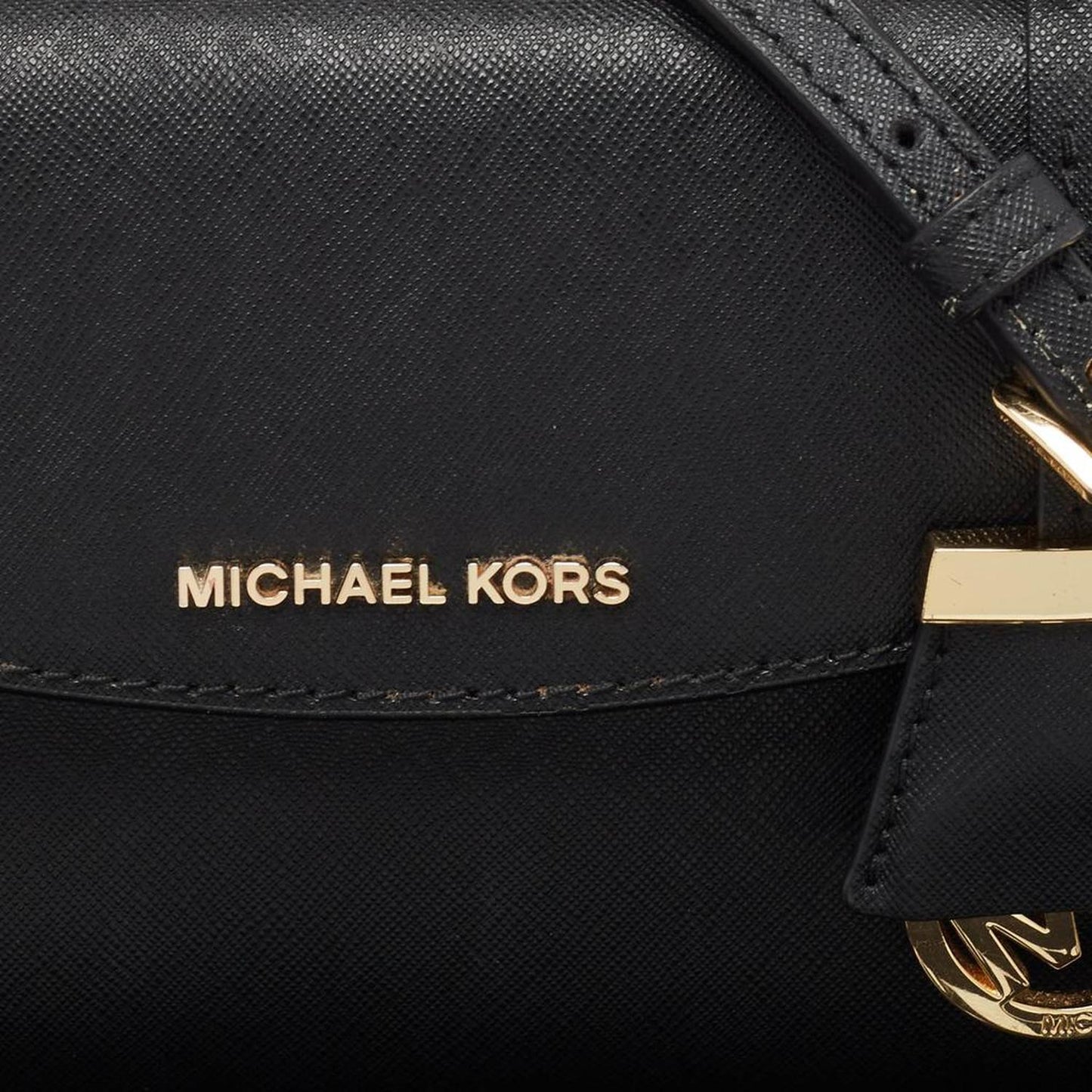 Michael Kors Saffiano Leather Extra Small Ava Top Handle Bag