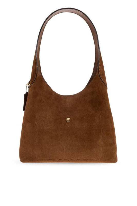Coach Brooklyn 28 Logo Detailed Tote Bag