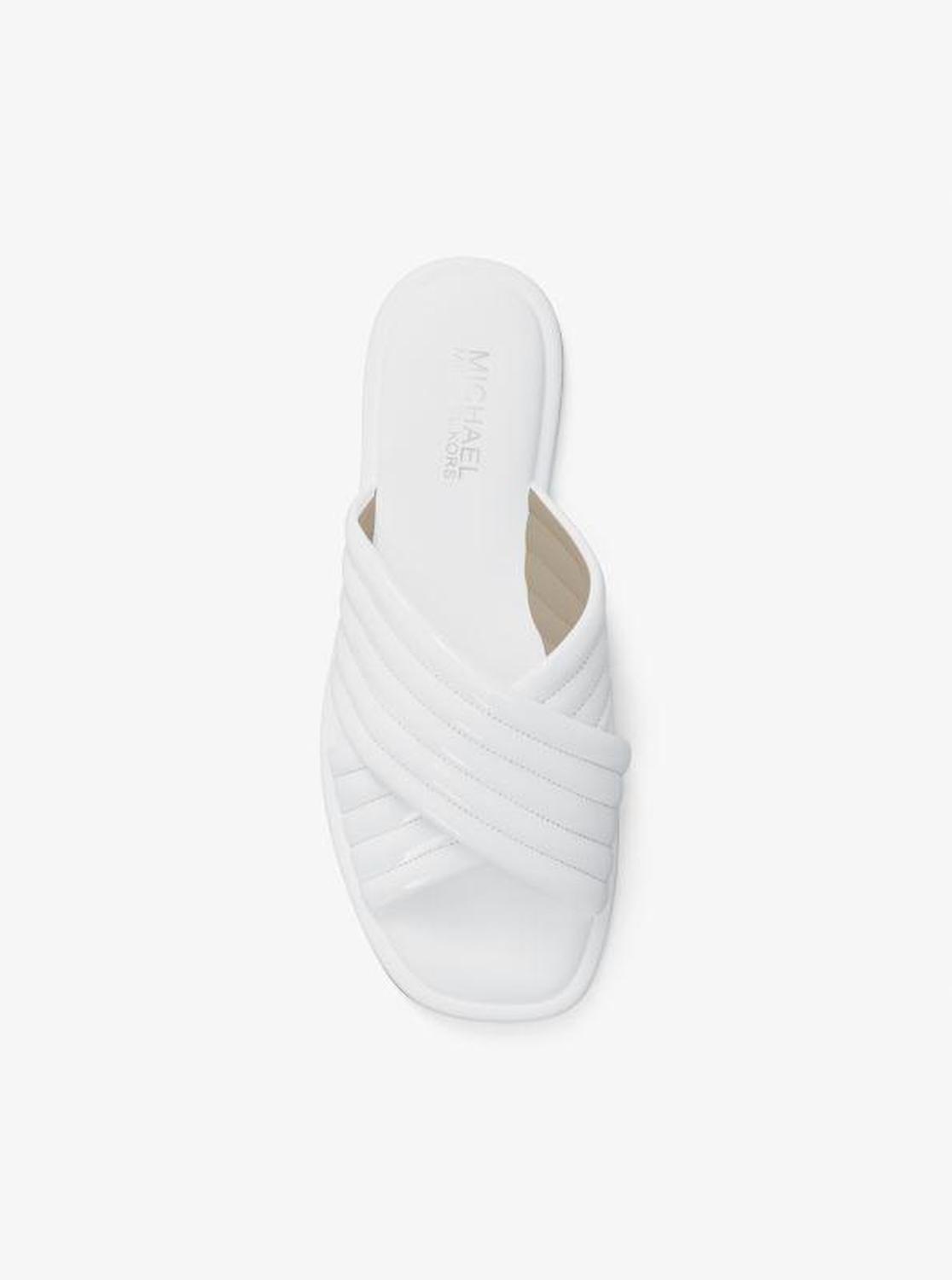 Portia Patent Slide Sandal